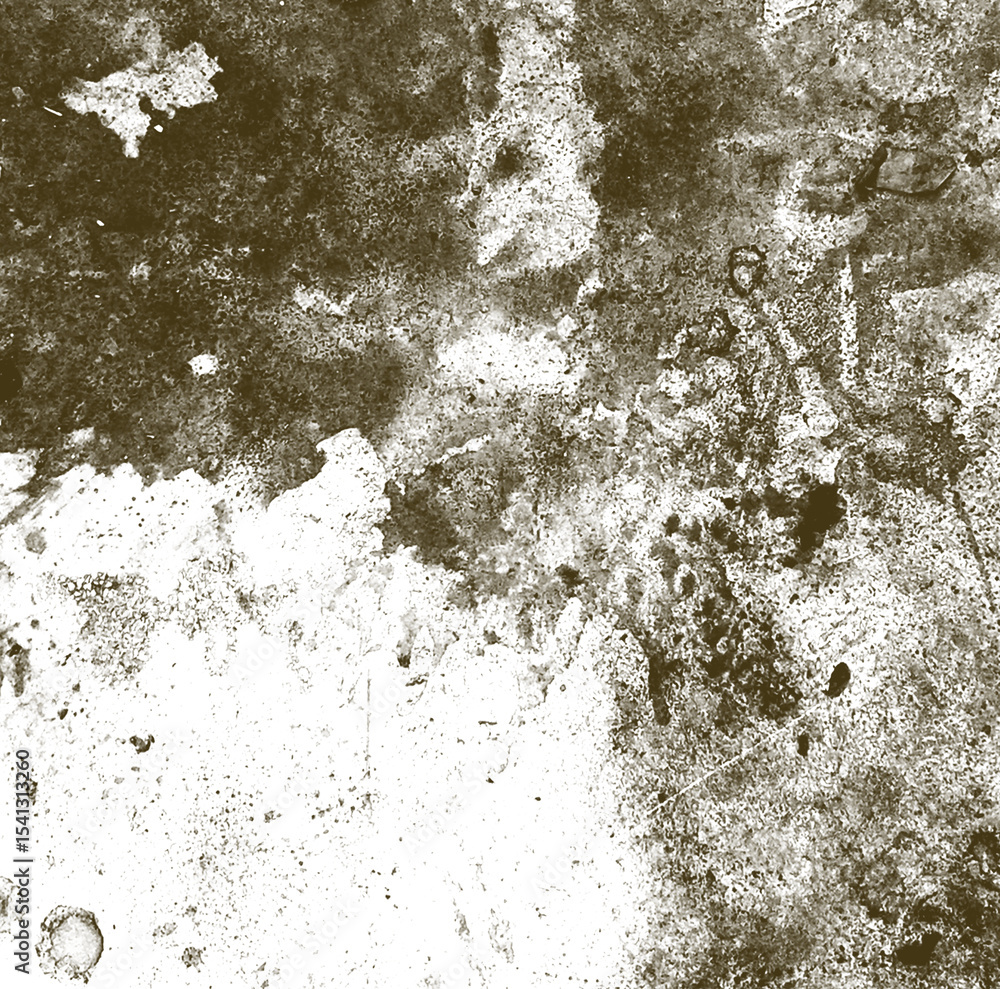Poster grungy brown texture with transparent backdrop for digital art and design projects featuring distres