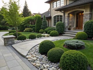 garden path in garden