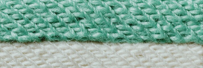 National Sewing Machine Day Celebration Close-Up Fabric Weave Texture with Thread Detail for Spring Crafting and Earth Day Sustainable Design Inspiration