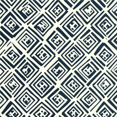 Diamond Shaped Geometric Repeating Pattern