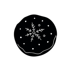 christmas cookie illustration