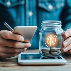 Optimizing your emergency fund savings for financial security home office digital finance indoor financial management