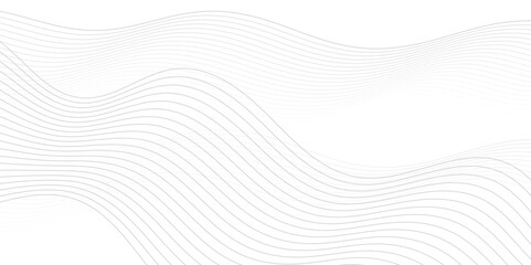 Vector wave digital white and gray blend futuristic technology flow tech transparent line stripe energy connection web music and sound, beautiful dynamic smooth space texture background.	