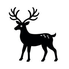 christmas reindeer cartoon