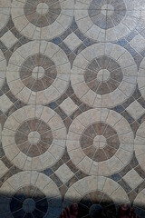 Floor Tiles with Geometrical Pattern