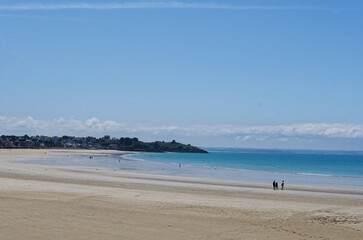 plage de pleneuf val andré, cotes d'armor en bretagne