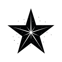 christmas twinkle star icon