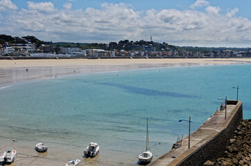 plage de pleneuf val andré, cotes d'armor en bretagne