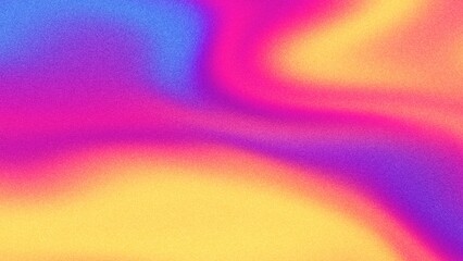 Vibrant Gradient Texture in Neon Purple, Pink, Orange for 80s, Iridescent Design