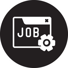 job glyph icon