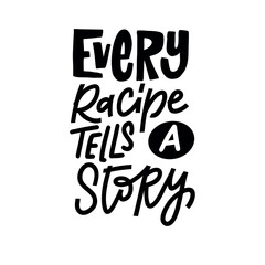 Bold hand-drawn quote 