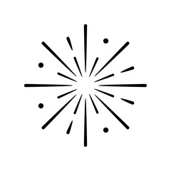 Shine icon vector. Radiance illustration sign. effulgence symbol. shining web icon. sparkle logo.