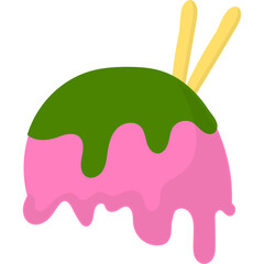 Ice Cream Scoop Illustration