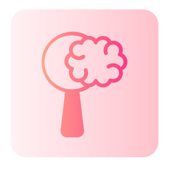 headhunting gradient icon