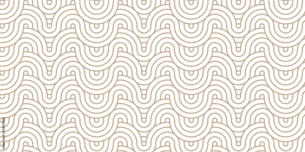 Poster overlapping creative diamond circle abstract wood color pattern background with waves texture. geome