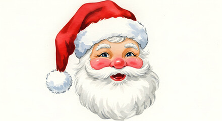 Merry Christmas Santa Claus Festive Holiday Cheer