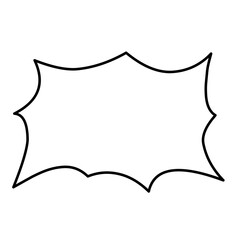 comic surprise bubble vector