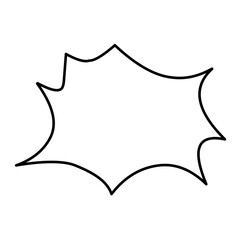 comic surprise bubble vector