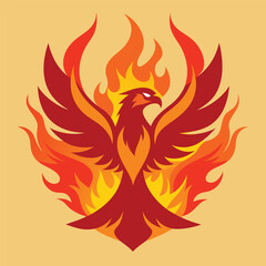 vector illustration of an eagle