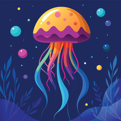 jellyfish in the water
