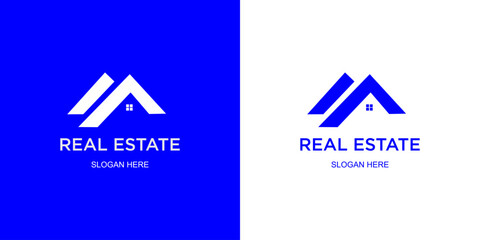 Creative House Logo with Abstract, Illustration, Design inspiration, Vector, Icon