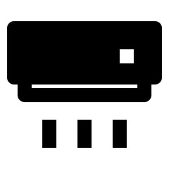 smart home solid icon set