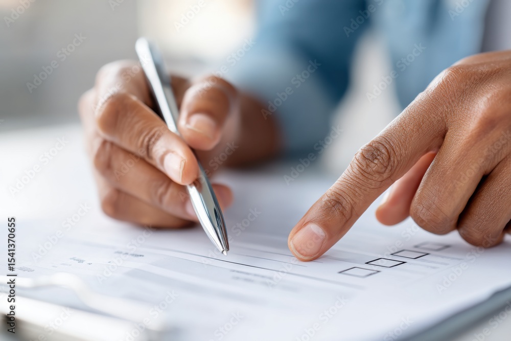 Aufkleber hands pointing at a task checklist highlighting the importance of delegating responsibilities effect