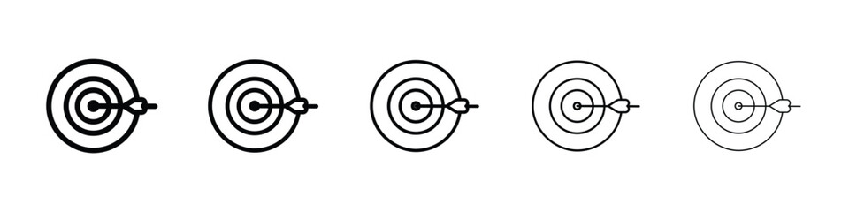 Aim icon for mobile concept and web design.