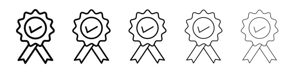 Award icon for mobile concept and web design.