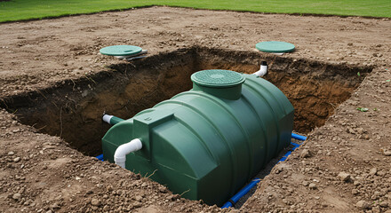 Septic Tank Installation Underground