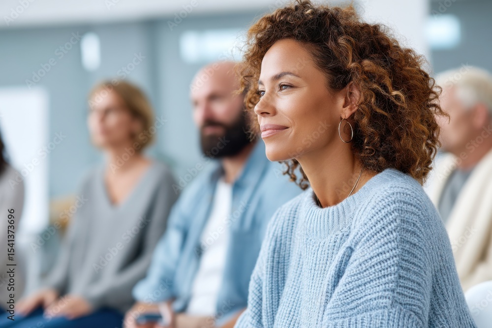 Aufkleber supportive workshop for individuals facing panic attacks fostering awareness and community connectio