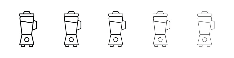 Blender icon for mobile concept and web design.