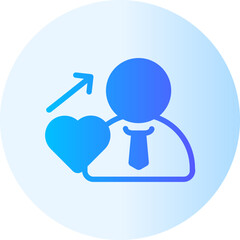 heart gradient icon