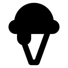 food and fruit solid icon set