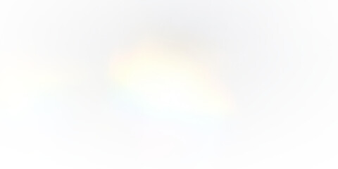 Transparent Light Glow Effect with Rainbow Prism Sparkle, Diamond Shine, Crystal Beam Refraction...