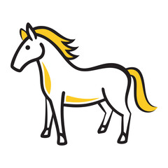 Horse vector art and illustration.