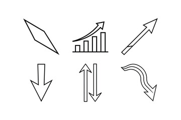vector arrow icon  vector art