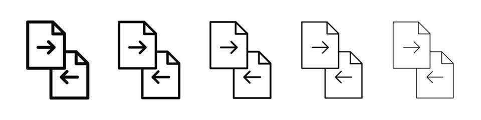 Compare icon for mobile concept and web design.