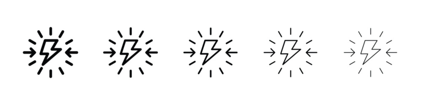 Conflict icon for mobile concept and web design.