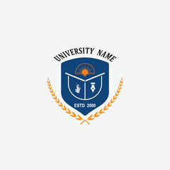 3237 educational logo school college university learning institute book academy organization
