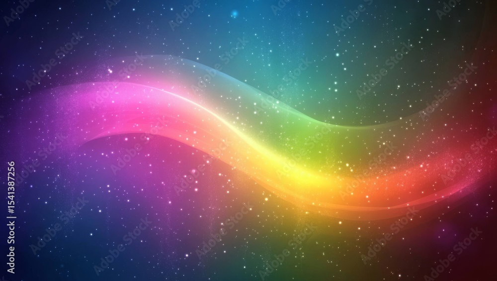 Wall mural for creative agencies and marketing campaigns, dynamic abstract backgrounds with vibrant gradient co