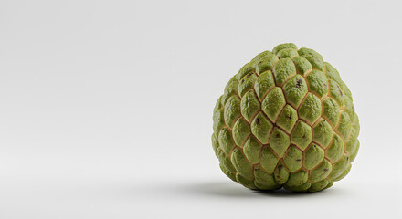 Obraz premium Custard Apple Minimalist Display PNG