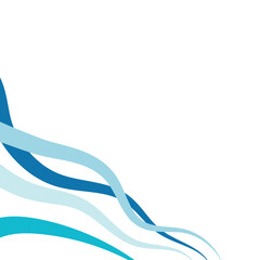 Abstract Wave Corner