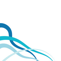 Abstract Wave Corner