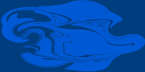 Abstract Blue Swirl Background Design | Dynamic Abstract Art. Vector. Eps10