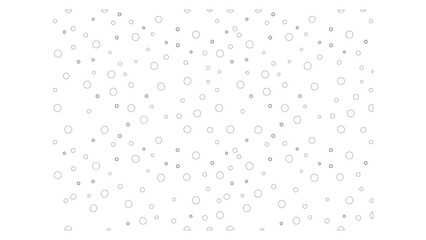 Simple scattered circles pattern with varying sizes