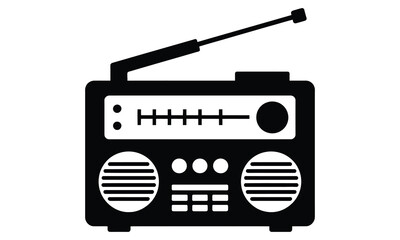 retro radio icon