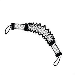 Lineart Power Twister Icon Minimalist Lineart Style