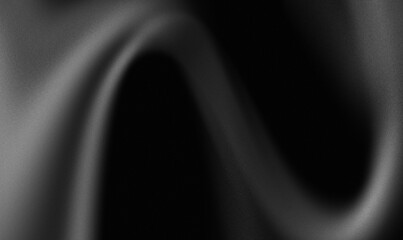 monochrome color gradation (black, white, and gray) that resembles fluid or wave movement, accompanied by a sandy texture or 