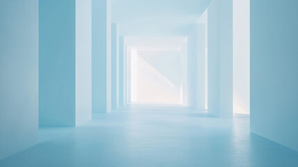 Light visual background in Gallabox style clean white with soft blue tones and a gentle light source from side to middle. 